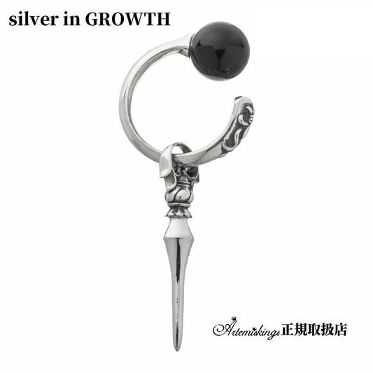 アルテミスキングス ARTEMISKINGS オニキススピアーイヤーカフ 片耳分 AKE0104