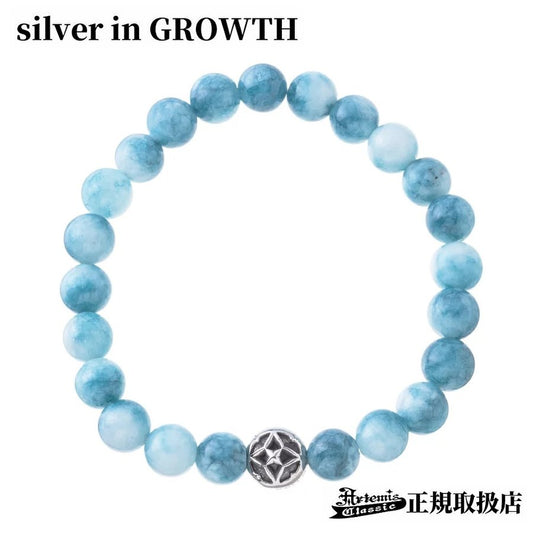 アルテミスクラシック Artemis Classic 海色水晶数珠ブレスレット8mm ACB0112