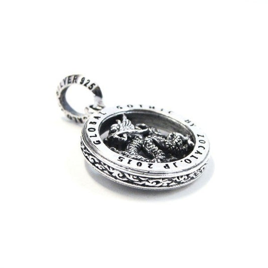 ZOCALO (ソカロ) クレスト・オブ・ドラゴン・ペンダント・トップS (シルバー950製) ZZPDS0082