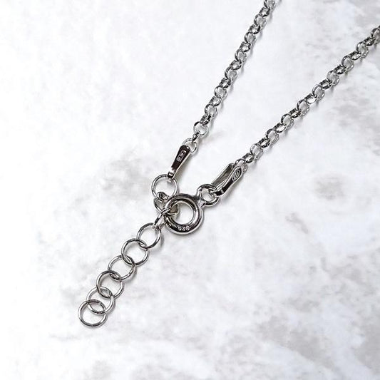 シルバーフラワーペンダント FRABOSO(フラボッソ):イタリア製《Made in Italy》