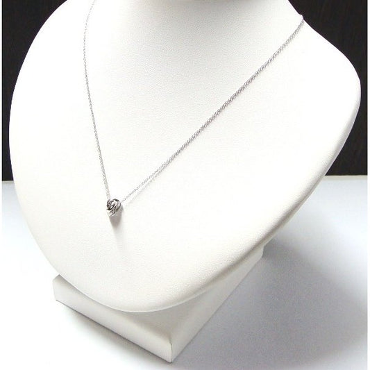 3連サークルインジルコニアネックレス P1086-2