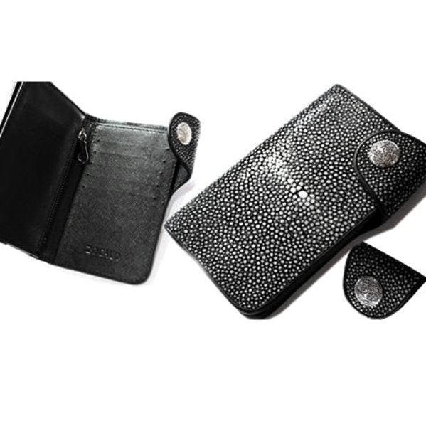 ZOCALO(ソカロ) ガルーシャ・ウォレットM (シルバー925製) ZWL-0016BK