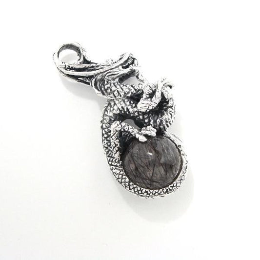 ZOCALO ソカロ バーワストーン・ドラゴン・ペンダントトップ (シルバー925製) ZZPDG-0031