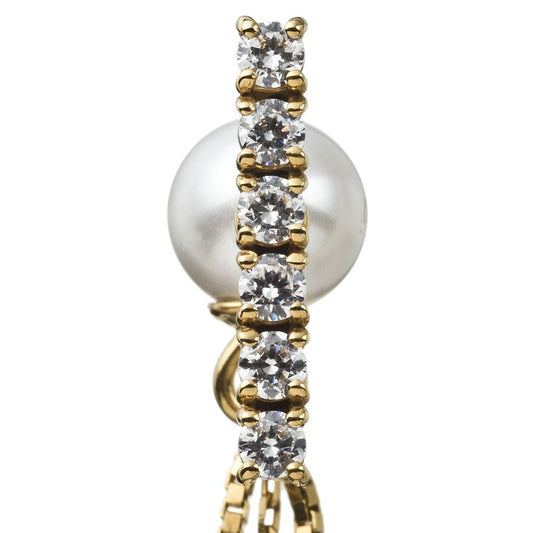 エレノアジュエリー/Elenore Jewelry リバーシブルクリスタルチェーンノンホールピアス/片耳分 elnh0001