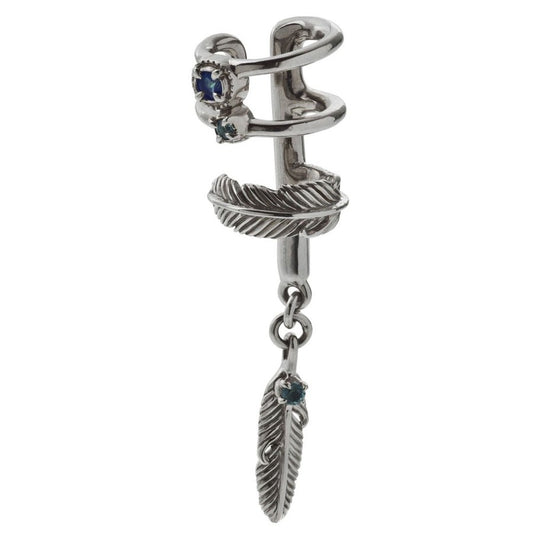 フェザーイヤカフ/片耳分/ Artemis Classic/アルテミスクラシック (シルバー925製) ace0149