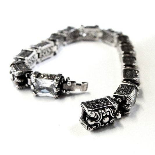 ZOCALO (ソカロ) イスラミック・スクエア・ブレスレットS(シルバー950製) ZZTBLG-0038-7