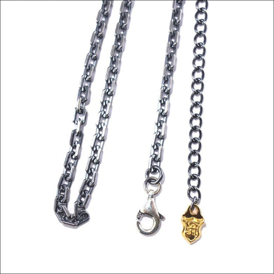 アルテミスクラシック Artemis Classic 4面カットあずきシルバーチェーン燻し3mm ACCN0071