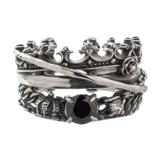 アルテミスキングス ARTEMISKINGS ミックスレイヤードイヤーカフ 片耳分 AKE0115