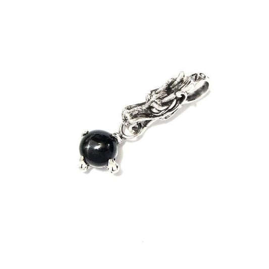 ZOCALO (ソカロ) ドラゴン・クロウ・チャーム・ブラックスター (シルバー925製) ZZPDG-0042BS