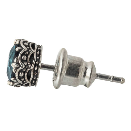 アルテミスクラシック ArtemisClassic ジュエルクラウンピアス ロンドンブルートパーズ 片耳分 シルバー ACE0165