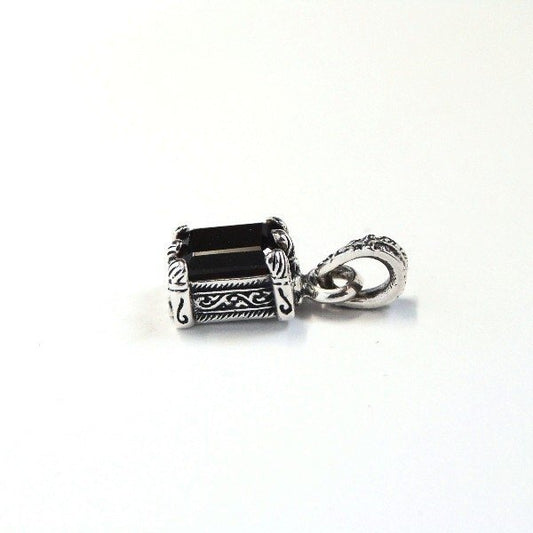 ZOCALO ソカロ イスラミック・スクエア・ペンダントS・ガーネット (シルバー950製) ZZTPDG-0464GN