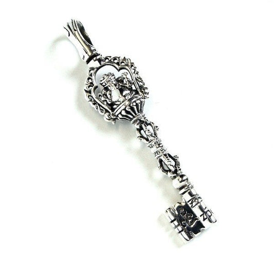 ZOCALO ソカロ ガネーシャ・キー ・ペンダント・トップ・タイプ2 (シルバー950製) ZZTPDS-0535