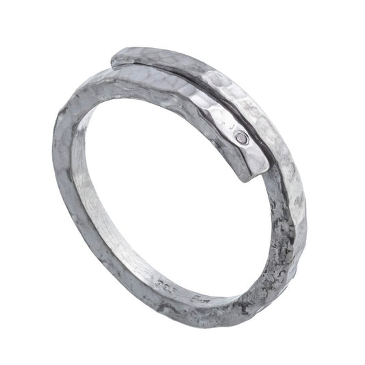 エレノアジュエリー/Elenore Jewelry ダイヤモンドスペーサーシルバーリング ELR0022