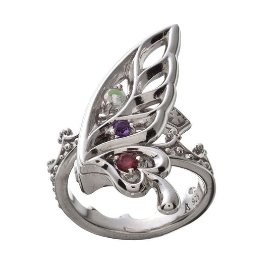 バタフライクラウンリング/ アルテミスキングス/ARTEMIS KINGS (シルバー925製) akr0040