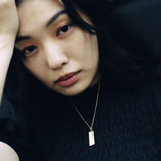 KANAME カナメ 文様 札/ Monyo fuda 和柄アクセサリー