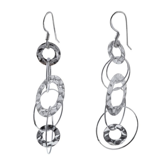 エレノアジュエリー/Elenore Jewelry サークルシルバーピアス2 両耳分 ELE0026