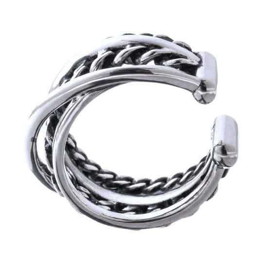 アルテミスキングス ARTEMISKINGS グラデーション喜平イヤーカフ 片耳分 AKE0101