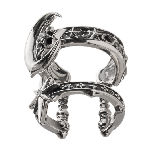 アルテミスキングス ARTEMISKINGS クレセントムーンイヤーカフ 片耳分 AKE0116