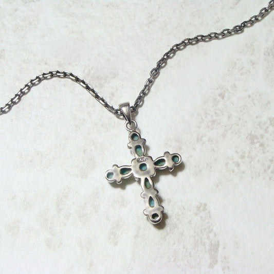 ターコイズ クロス ペンダント PS-1867/TQ