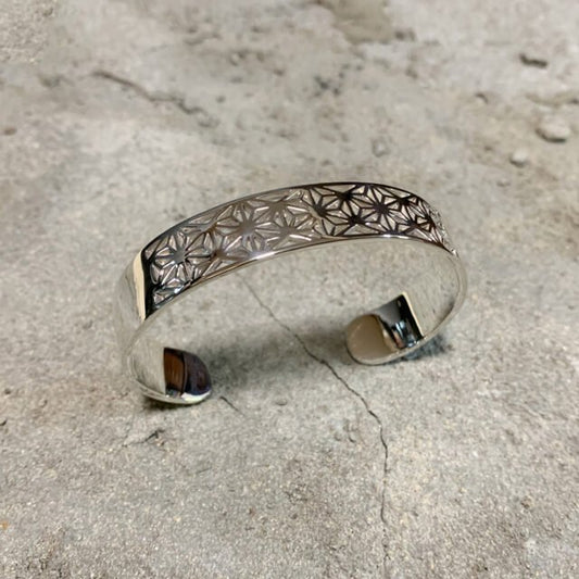 KANAME カナメ 麻の葉 / Asanoha 和柄アクセサリー バングル