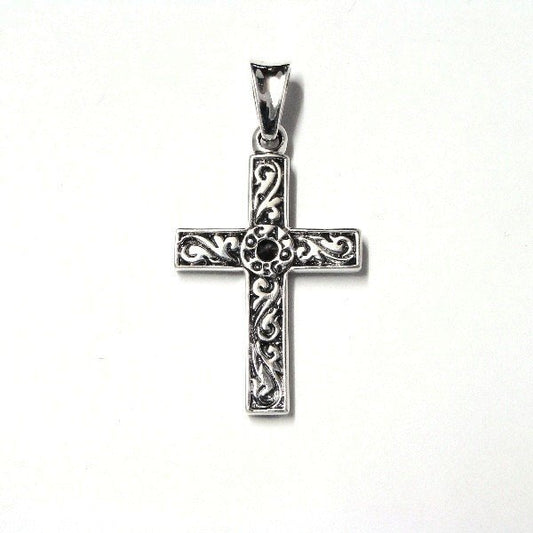 ZOCALO (ソカロ) アンティーク・トレンチ・クロス・ペンダントM (シルバー950製) ZZPDG-0018AM