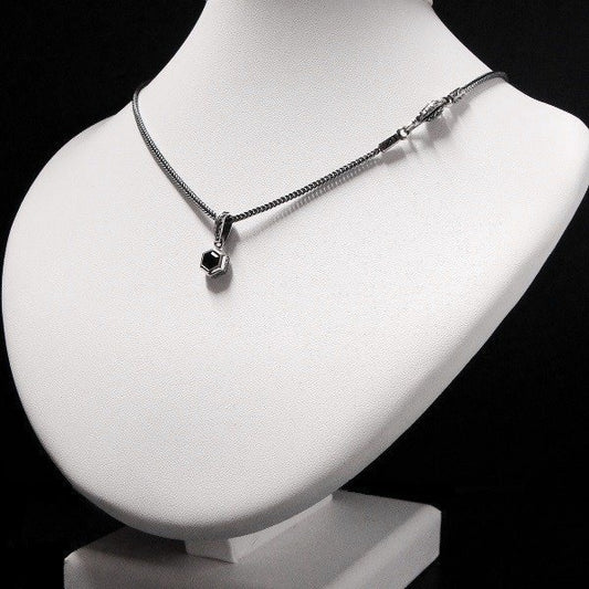 ZOCALO ソカロ ジュエルド・アイビー・ヘキサゴン・ペンダント・ブラックCZ (シルバー925製) ZZPDG-0082BKCZ