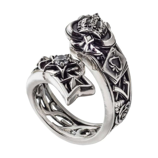 スペードリング AKR0062 Spade ring シルバーアクセサリー Silver jewelry