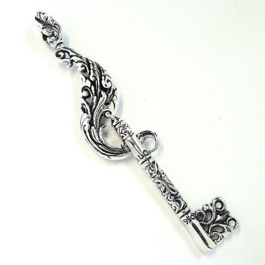 ZOCALO(ソカロ) アイビー・オブ・フレーム・キーL・ペンダント・トップ (シルバー950製) ZZPDS-0017