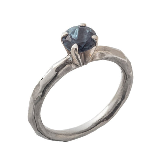 エレノアジュエリー/Elenore Jewelry ロンドンブルートパーズソリティアリング ELR0058