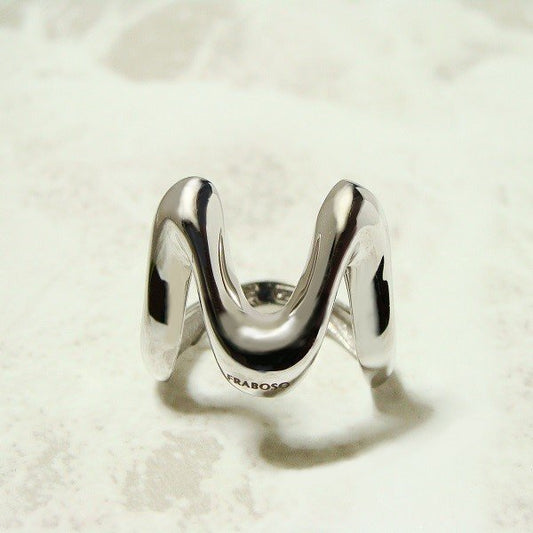 シルバーリング FRABOSO(フラボッソ):イタリア製《Made in Italy》:AN05565RH