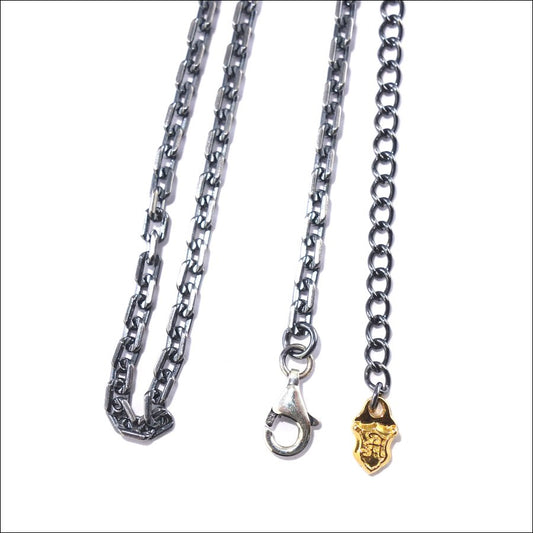 アルテミスクラシック ArtemisClassic 4面カットあずきシルバーチェーン2.5mm燻し ACCN0070