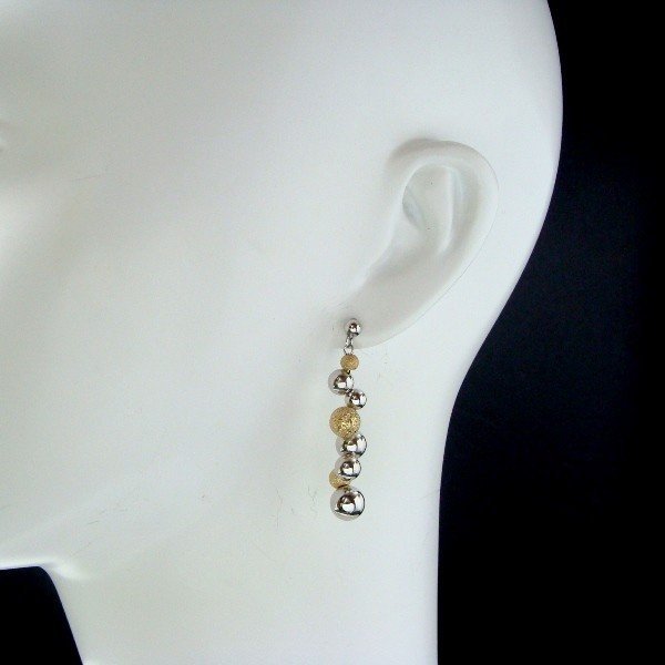 ボールピアス ゴールドコンビ イタリア製 P106-297 RH+GP