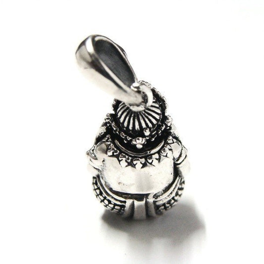 ZOCALO ソカロ ラウンド・ガネーシャ・ペンダント (シルバー950製) ZZPDS-0044