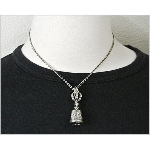 ZOCALO (ソカロ) チベタン・ドラゴン・ドージェ・ベル・ペンダント (シルバー925製) ZZPDS-0056A