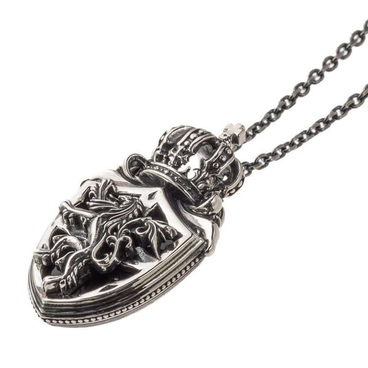 ライオンシールドペンダント ACP0140 Lion shield pendant シルバーアクセサリー Silver jewelry