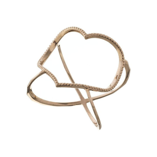 エレノアジュエリー/Elenore Jewelry 10金オープンハートリング ELR0001G