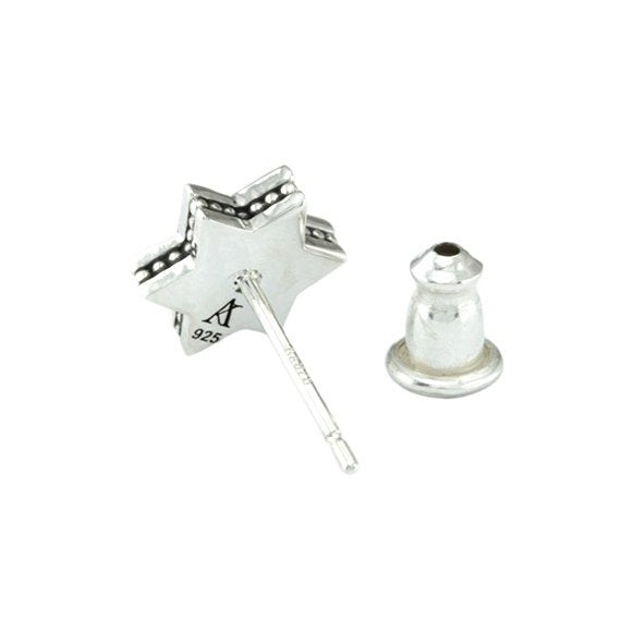 ヘキサグラムスタッドピアスBK 片耳分 アルテミスキングス ARTEMIS KINGS ake0072