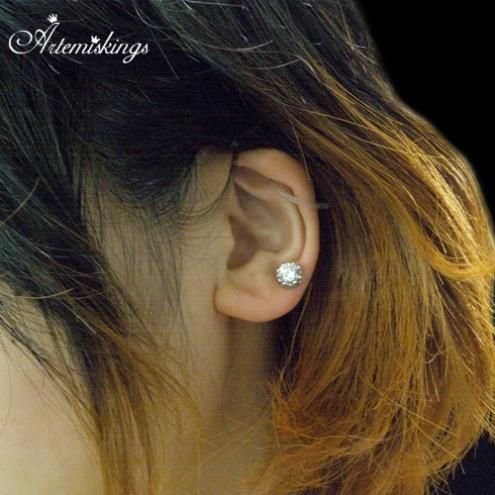 クラウンストーンスタッドCL/アルテミスキングス/ARTEMIS KINGS (シルバー925製) ake0037