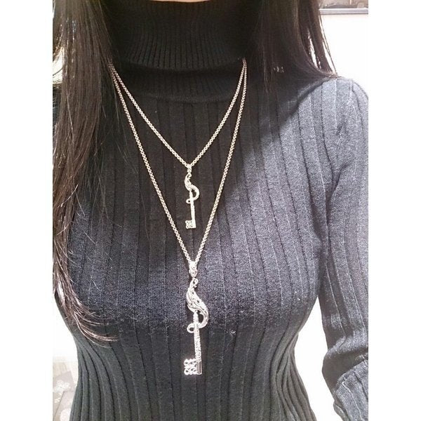 ZOCALO(ソカロ) アイビー・オブ・フレーム・キー S・ペンダント トップ (シルバー950製) ZZPDS-0018