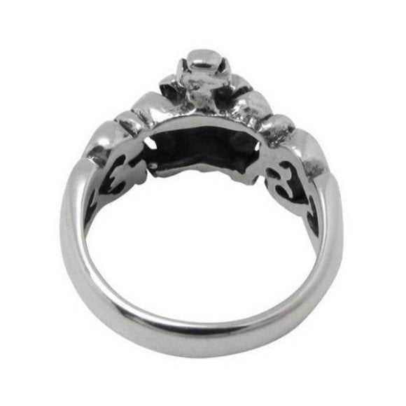 ロイヤルオーダー ROYAL ORDER /タイニー アレグラハート ウィズ クラウンリング (シルバー925製) SR203