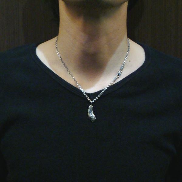 ZOCALO (ソカロ) フェニックス・テイルフェザー ペンダントSS・ブルーダイヤモンド ZZPDG-0077BDIA