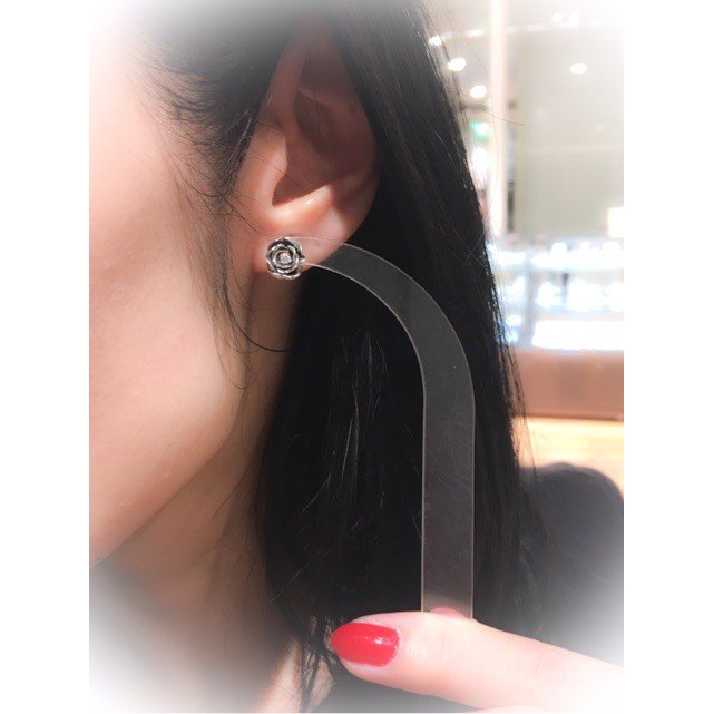 ZOCALO (ソカロ) エレガントローズ・ピアス 片売り ZZEG-0025WD