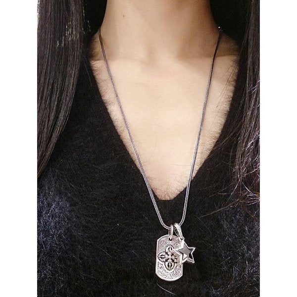 ZOCALO (ソカロ) ガネーシャ・ドックタグ・ペンダント (シルバー925製) ZZPDS0074