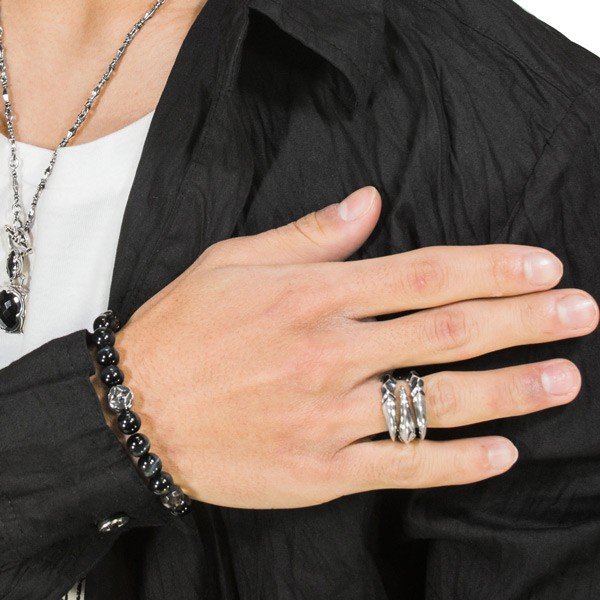 トレサリーブルータイガーアイ数珠ブレス/Artemis Classic/アルテミスクラシック acb0100