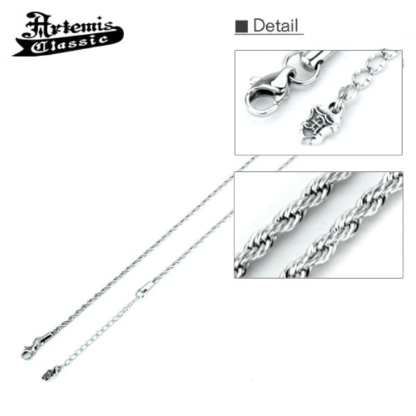アルテミスクラシック Artemis Classic ステンレスフレンチロープチェーン2.3mm ACCN0017