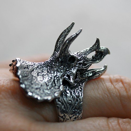 ZOCALO(ソカロ) トリケラトプス・リング (シルバー925製) ZZRS0018