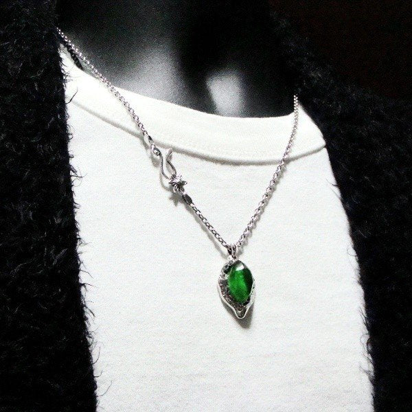 LYLY ERLANDSSON リリー エルランドソン the FARRENHEIT Pendant -female- ファーレンヘイト ペンダント グリーン L12-006green