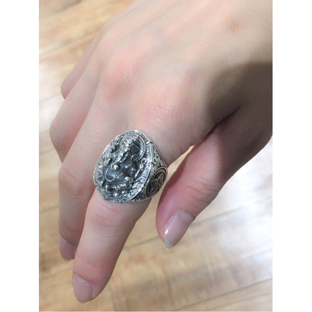 ZOCALO ソカロ ガネーシャ・リング (シルバー925製) ZZRS-0012