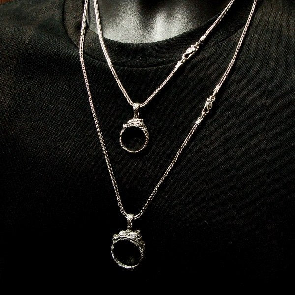 ZOCALO(ソカロ) ウロボロス・ドラゴン ペンダント Ouroboros Dragon Pendant Head (S) (シルバー925製) ZZPDS-0106