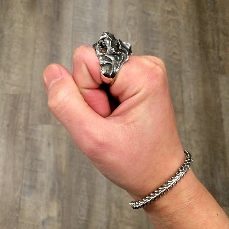 STRANGE FREAK DESIGNS(ストフリ)狼男(シルバー925製) SFD-R-048